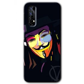 Realme 7 Vendetta Baskılı Uyumlu Silikon Kılıf