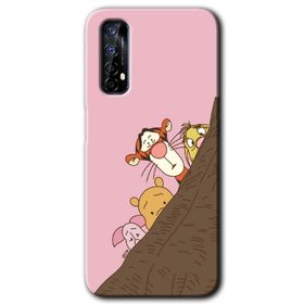 Realme 7 Winnie the Pooh Baskılı Uyumlu Silikon Kılıf
