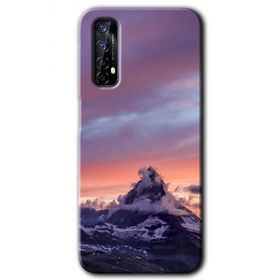 Realme 7 Zirve Baskılı Uyumlu Silikon Kılıf