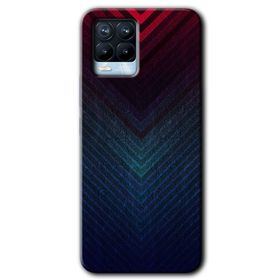 Realme 8 Pro Abstract 4 Baskılı Uyumlu Silikon Kılıf