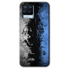 Realme 8 Pro Abstract Wallpaper Baskılı Uyumlu Silikon Kılıf