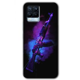Realme 8 Pro AK Baskılı Uyumlu Silikon Kılıf