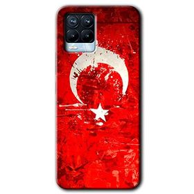 Realme 8 Pro Albayrak 2 Baskılı Uyumlu Silikon Kılıf