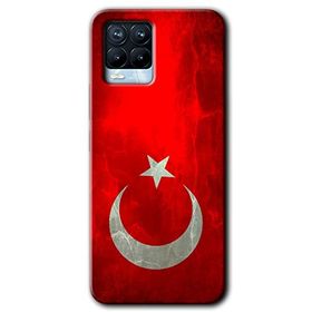 Realme 8 Pro Albayrak Baskılı Uyumlu Silikon Kılıf