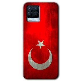 Realme 8 Pro Albayrak Baskılı Uyumlu Silikon Kılıf
