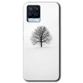 Realme 8 Pro Alone Tree Baskılı Uyumlu Silikon Kılıf