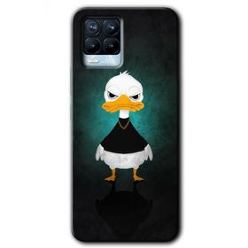 Realme 8 Pro Angry Duck Baskılı Uyumlu Silikon Kılıf