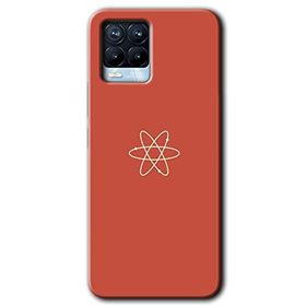 Realme 8 Pro Atom Baskılı Uyumlu Silikon Kılıf