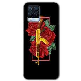Realme 8 Pro Bedel Baskılı Uyumlu Silikon Kılıf