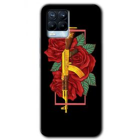 Realme 8 Pro Bedel Baskılı Uyumlu Silikon Kılıf