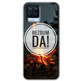 Realme 8 Pro Bezdum Da Baskılı Uyumlu Silikon Kılıf