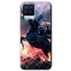 Realme 8 Pro Bloodhorne Baskılı Uyumlu Silikon Kılıf