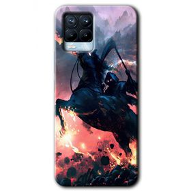 Realme 8 Pro Bloodhorne Baskılı Uyumlu Silikon Kılıf