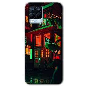 Realme 8 Pro China Street Baskılı Uyumlu Silikon Kılıf