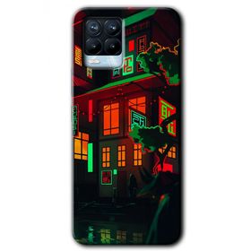 Realme 8 Pro China Street Baskılı Uyumlu Silikon Kılıf