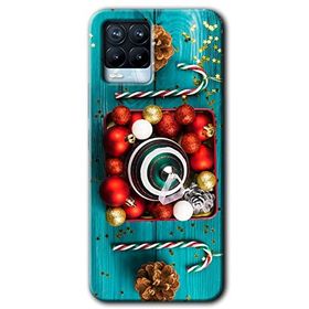 Realme 8 Pro Christmas Baskılı Uyumlu Silikon Kılıf