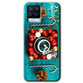Realme 8 Pro Christmas Baskılı Uyumlu Silikon Kılıf