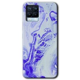 Realme 8 Pro Cranny Liquid Wall Baskılı Uyumlu Silikon Kılıf