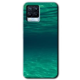 Realme 8 Pro Derin Deniz Baskılı Uyumlu Silikon Kılıf