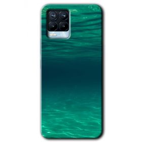 Realme 8 Pro Derin Deniz Baskılı Uyumlu Silikon Kılıf
