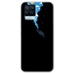 Realme 8 Pro Derinlere Yolculuk Baskılı Uyumlu Silikon Kılıf
