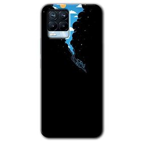 Realme 8 Pro Derinlere Yolculuk Baskılı Uyumlu Silikon Kılıf