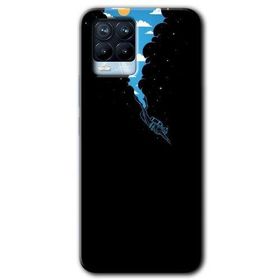 Realme 8 Pro Derinlere Yolculuk Baskılı Uyumlu Silikon Kılıf