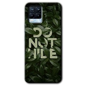 Realme 8 Pro Do Not Hide Baskılı Uyumlu Silikon Kılıf