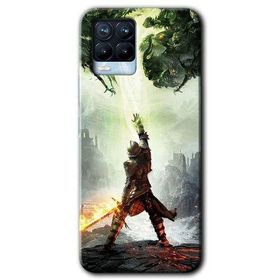 Realme 8 Pro Dragon Hunter Baskılı Uyumlu Silikon Kılıf