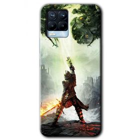 Realme 8 Pro Dragon Hunter Baskılı Uyumlu Silikon Kılıf