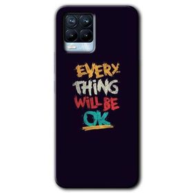 Realme 8 Pro Everything Baskılı Uyumlu Silikon Kılıf