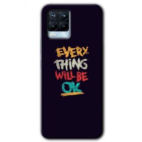 Realme 8 Pro Everything Baskılı Uyumlu Silikon Kılıf