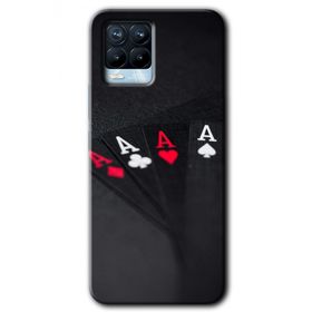 Realme 8 Pro Full As Baskılı Uyumlu Silikon Kılıf