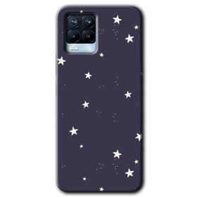Realme 8 Pro Gökyüzü Yıldız Baskılı Uyumlu Silikon Kılıf