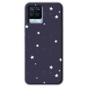 Realme 8 Pro Gökyüzü Yıldız Baskılı Uyumlu Silikon Kılıf