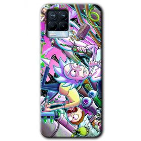 Realme 8 Pro Graffiti Çizgi Film Baskılı Uyumlu Silikon Kılıf