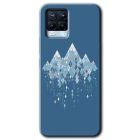 Realme 8 Pro İceberg Baskılı Uyumlu Silikon Kılıf