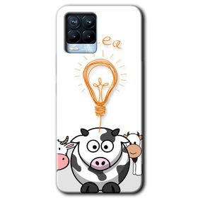 Realme 8 Pro İdea Lamp Baskılı Uyumlu Silikon Kılıf