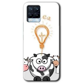 Realme 8 Pro İdea Lamp Baskılı Uyumlu Silikon Kılıf