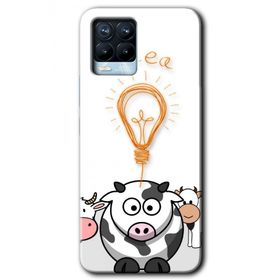 Realme 8 Pro İdea Lamp Baskılı Uyumlu Silikon Kılıf