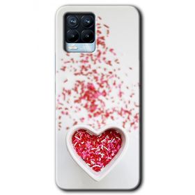 Realme 8 Pro Kalpli Şekerleme Baskılı Uyumlu Silikon Kılıf