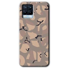 Realme 8 Pro Kamuflaj 6 Baskılı Uyumlu Silikon Kılıf