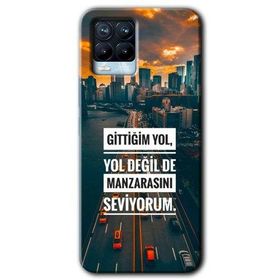 Realme 8 Pro Manzara Seviyorum Baskılı Uyumlu Silikon Kılıf