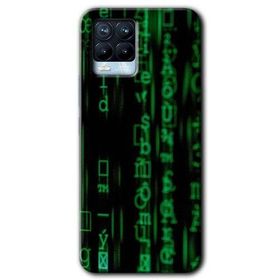 Realme 8 Pro Matrix Baskılı Uyumlu Silikon Kılıf
