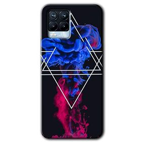 Realme 8 Pro Mekanik Duman 1 Baskılı Uyumlu Silikon Kılıf
