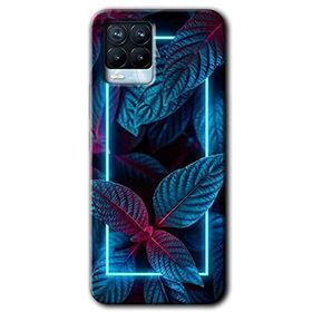 Realme 8 Pro Mekanik Yaprak 4 Baskılı Uyumlu Silikon Kılıf