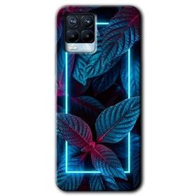 Realme 8 Pro Mekanik Yaprak 4 Baskılı Uyumlu Silikon Kılıf
