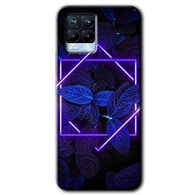 Realme 8 Pro Mekanik Yaprak 5 Baskılı Uyumlu Silikon Kılıf