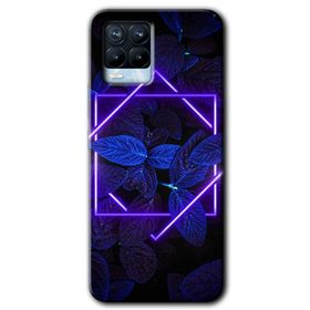 Realme 8 Pro Mekanik Yaprak 5 Baskılı Uyumlu Silikon Kılıf