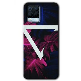 Realme 8 Pro Mekanik Yaprak Baskılı Uyumlu Silikon Kılıf